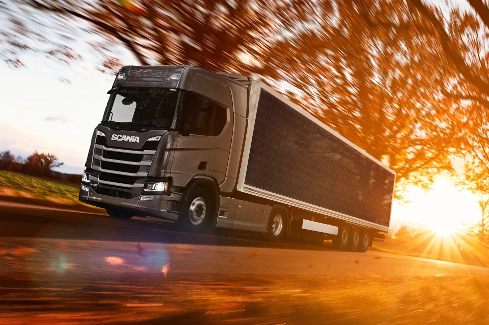Scania explores a sunnier future for trucking