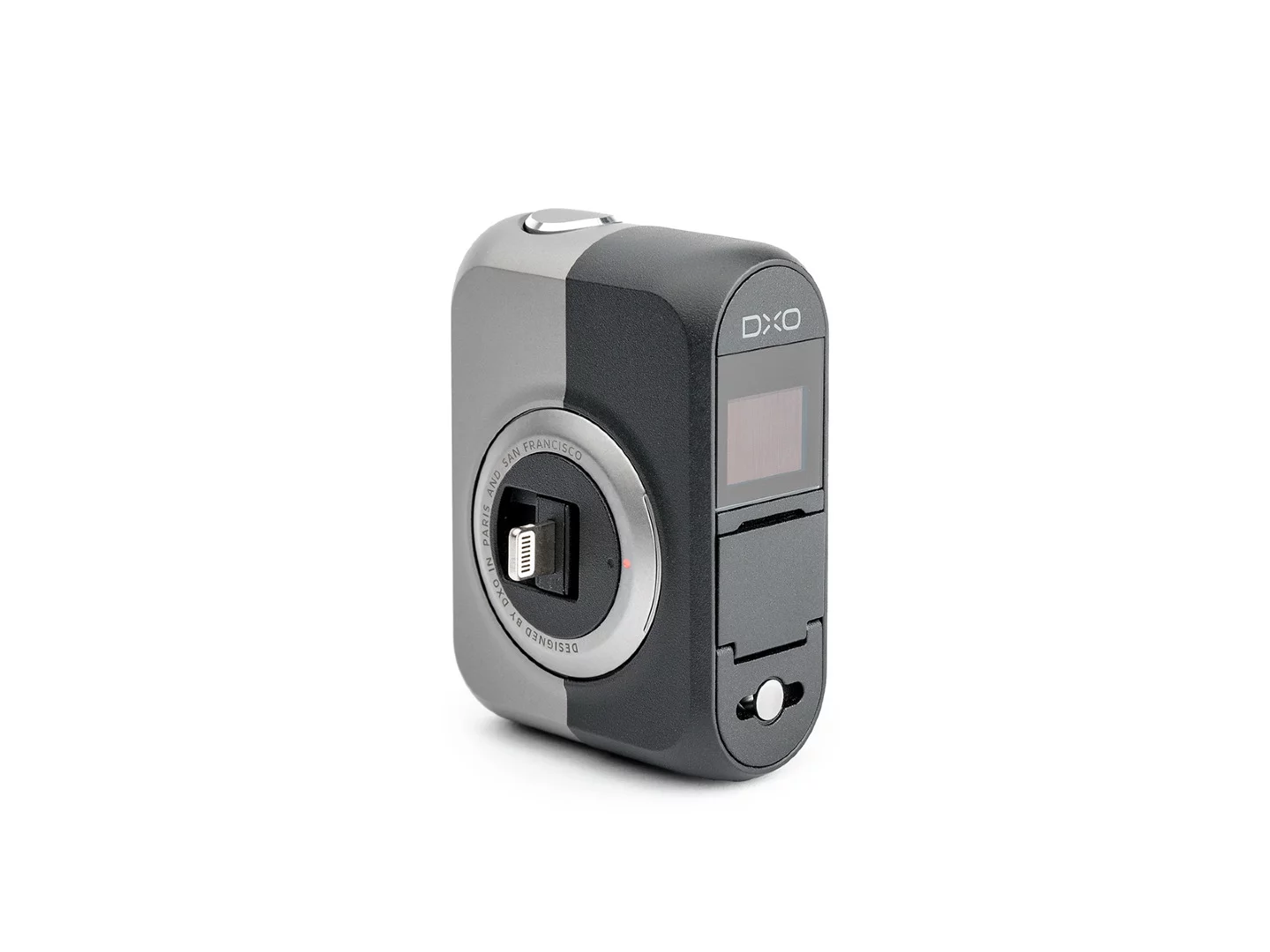 A back view of the DxO One