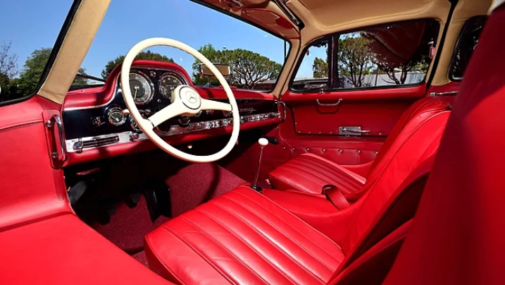 This 1956 Mercedes-Benz 300 SL Gullwing is estimated to sell for between $1,800,000 and $2,200,000