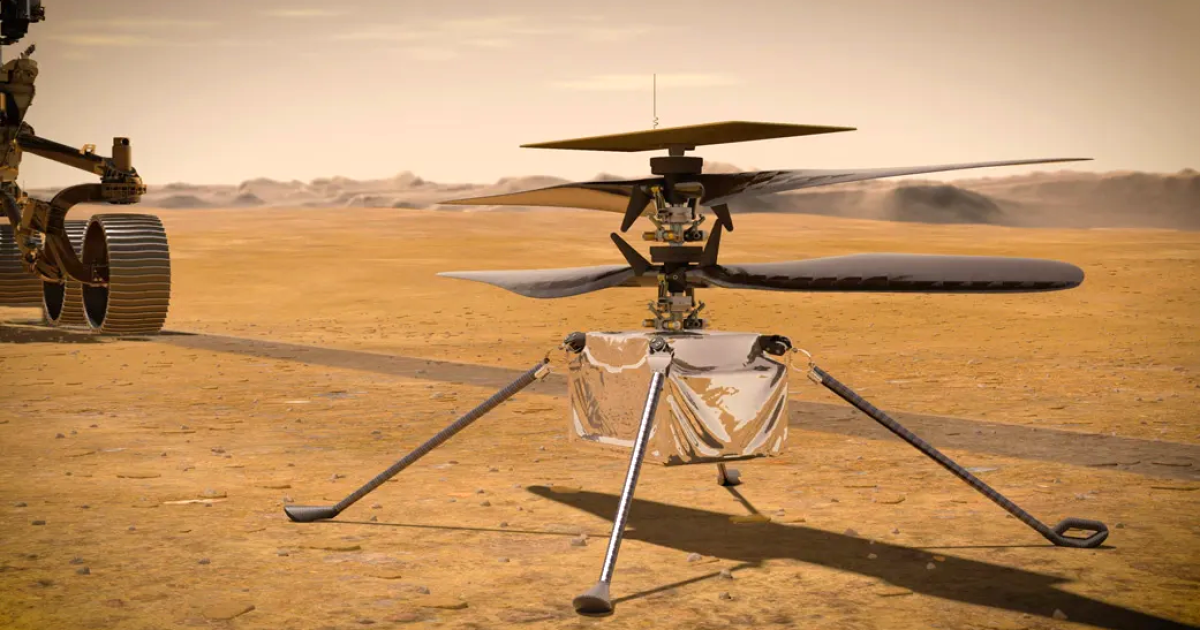 Better rotors, higher heights thanks to NASA's dual-planet presence