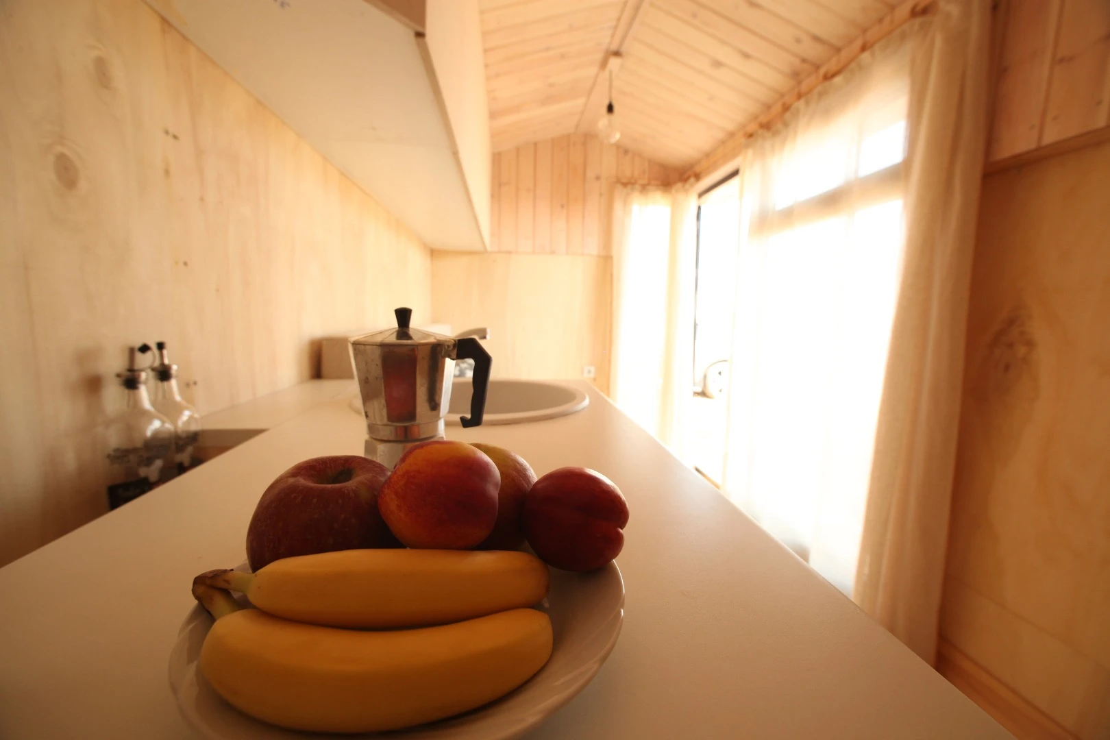 The kitchenette area