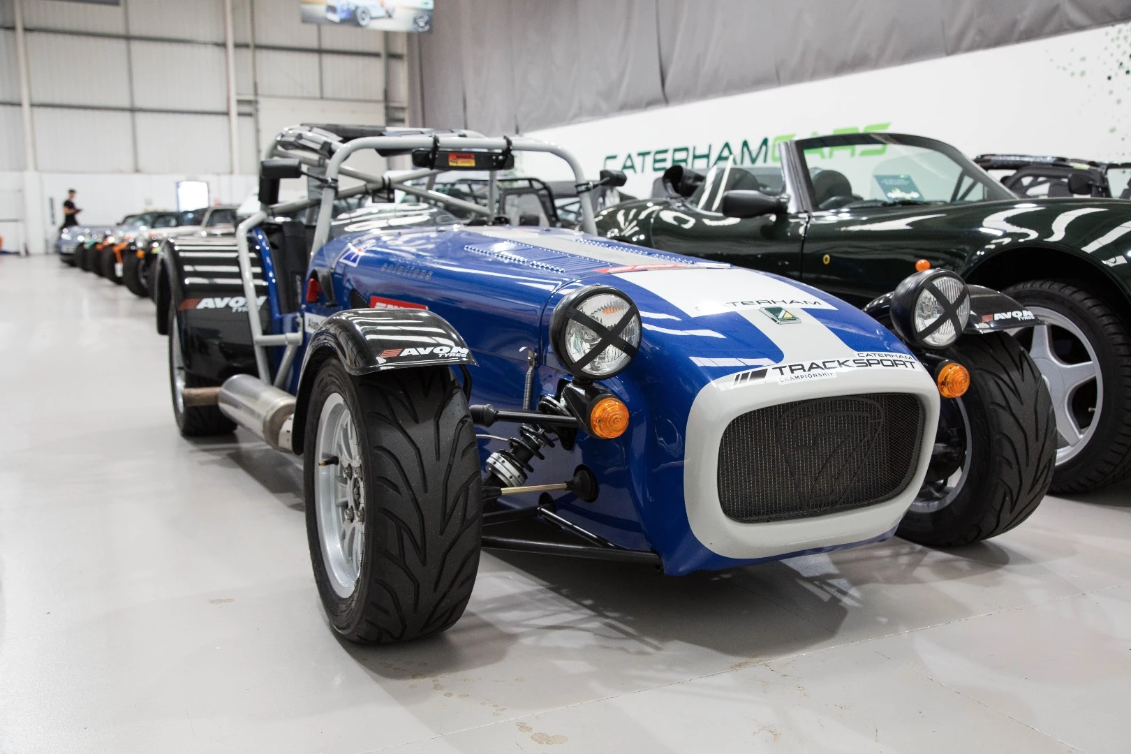 Caterham has created a motorsports ladder, where average joes are able to race alongside people of similar ability