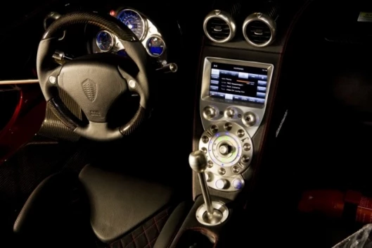 Koenigsegg's new infotainment system