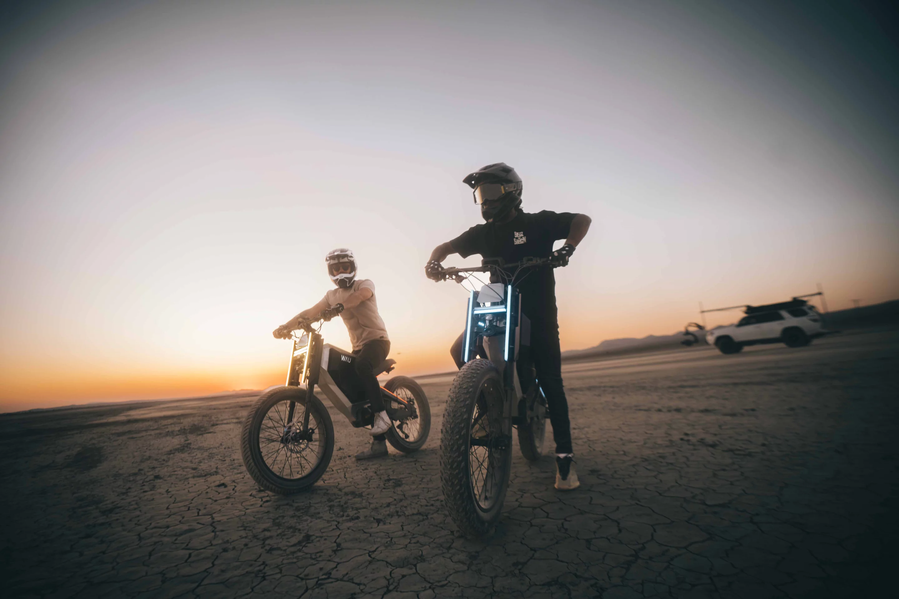 The WAU Cyber will ship with puncture-resistant road tires, but can be optioned with off-roaders