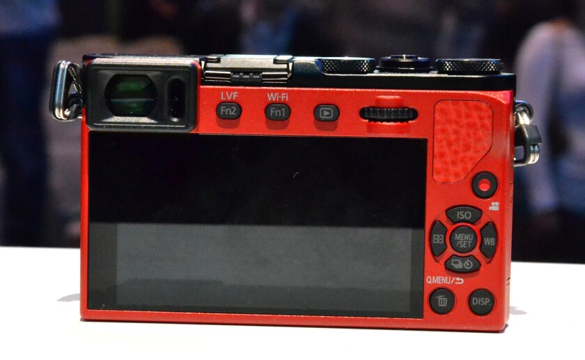 The Panasonic Lumix DMC-GM5 has a three-inch TFT LCD touchscreen on the rear with 921K dots and an EVF