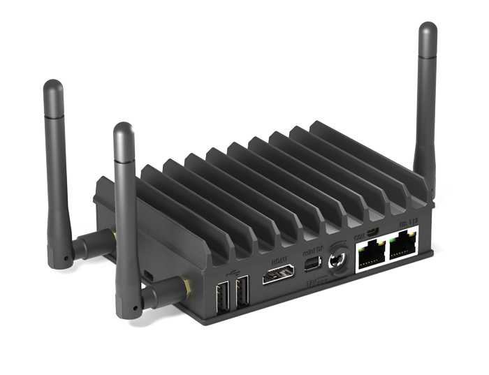 The fitlet2 can be had with optional Wi-Fi, Bluetooth and 4G cellular