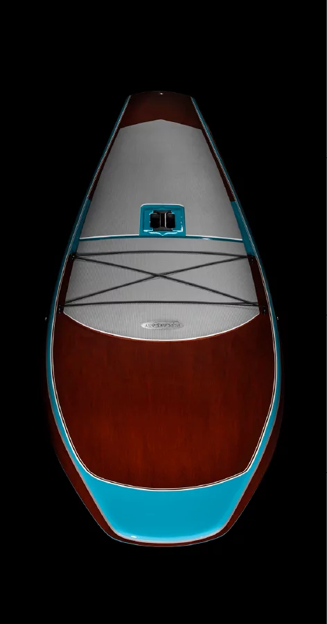The Speakeasy measures 10' 4" in length (3,150 mm), 32 inches in width (813 mm), and is 5 inches thick (127 mm)