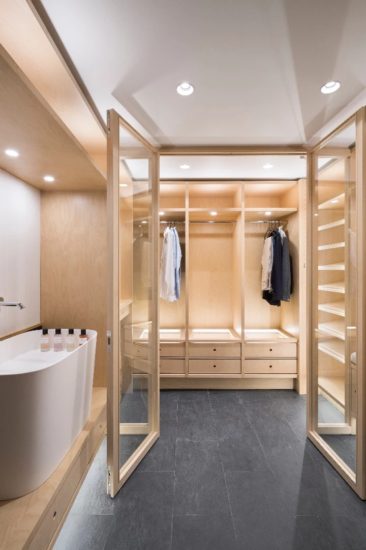 Treehouse includes a dressing room