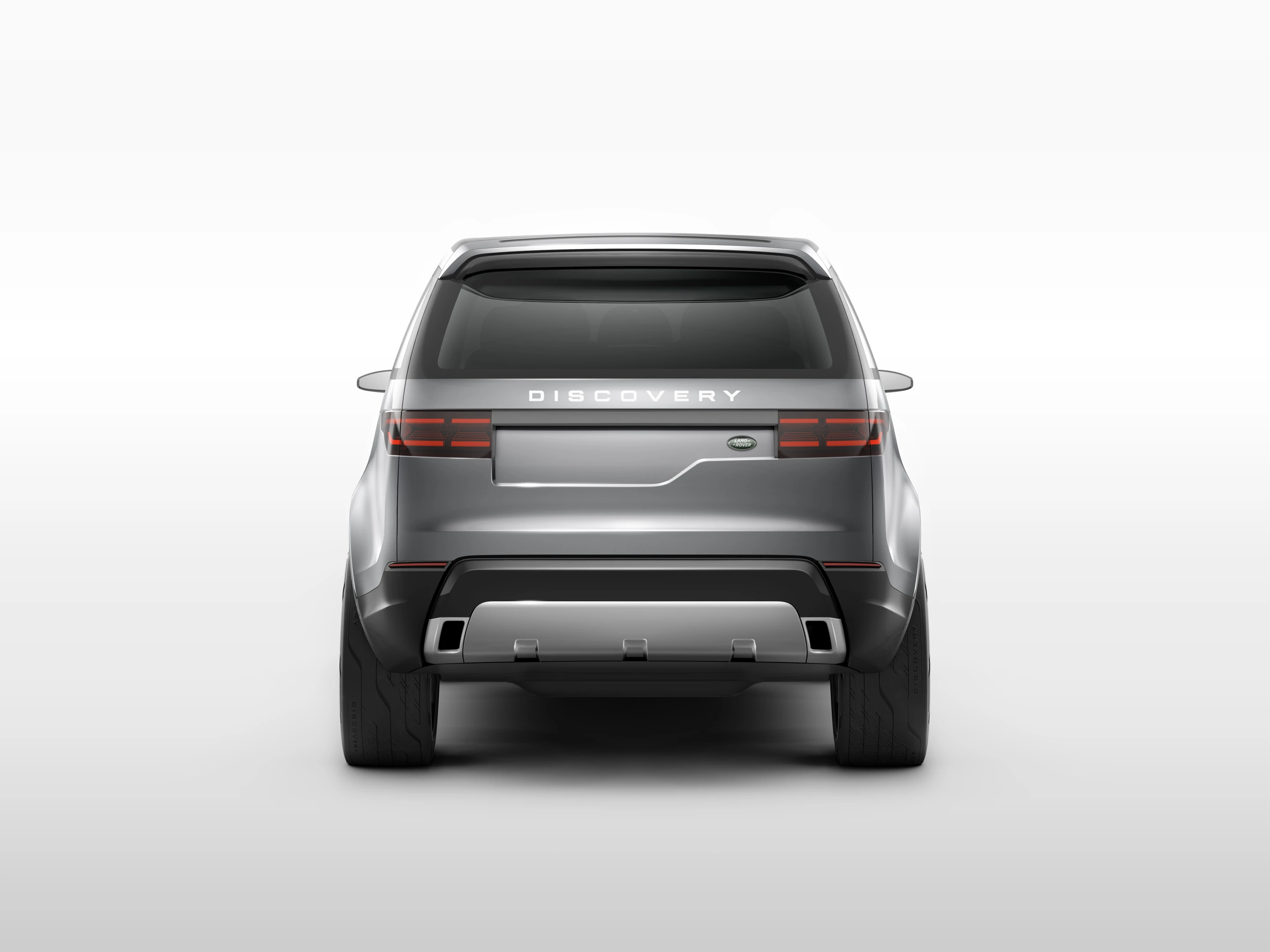 The Land Rover Discovery Vision concept rear view