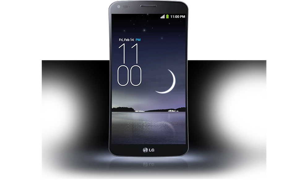 The G Flex has a 1280 x 720 resolution display
