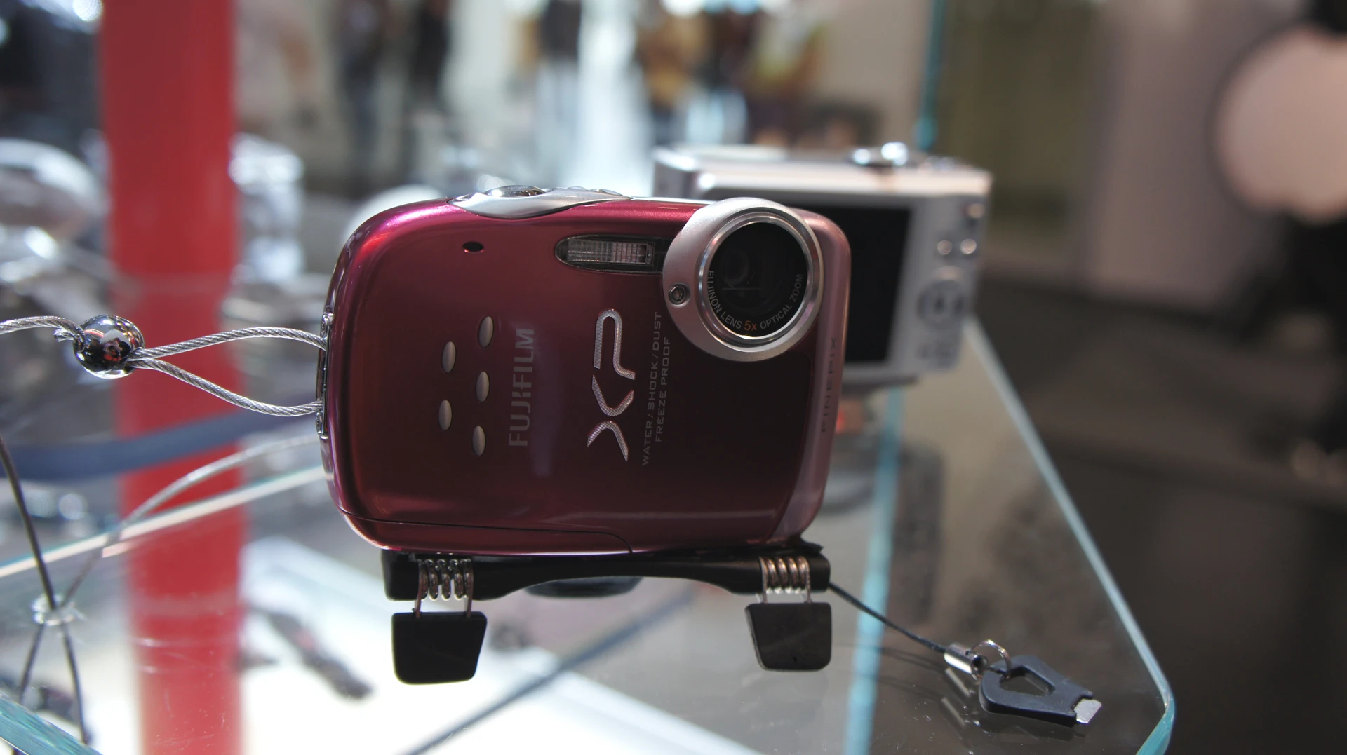 Manfrotto's MP1 compact pocket-sized tripod on display at Photokina 2010