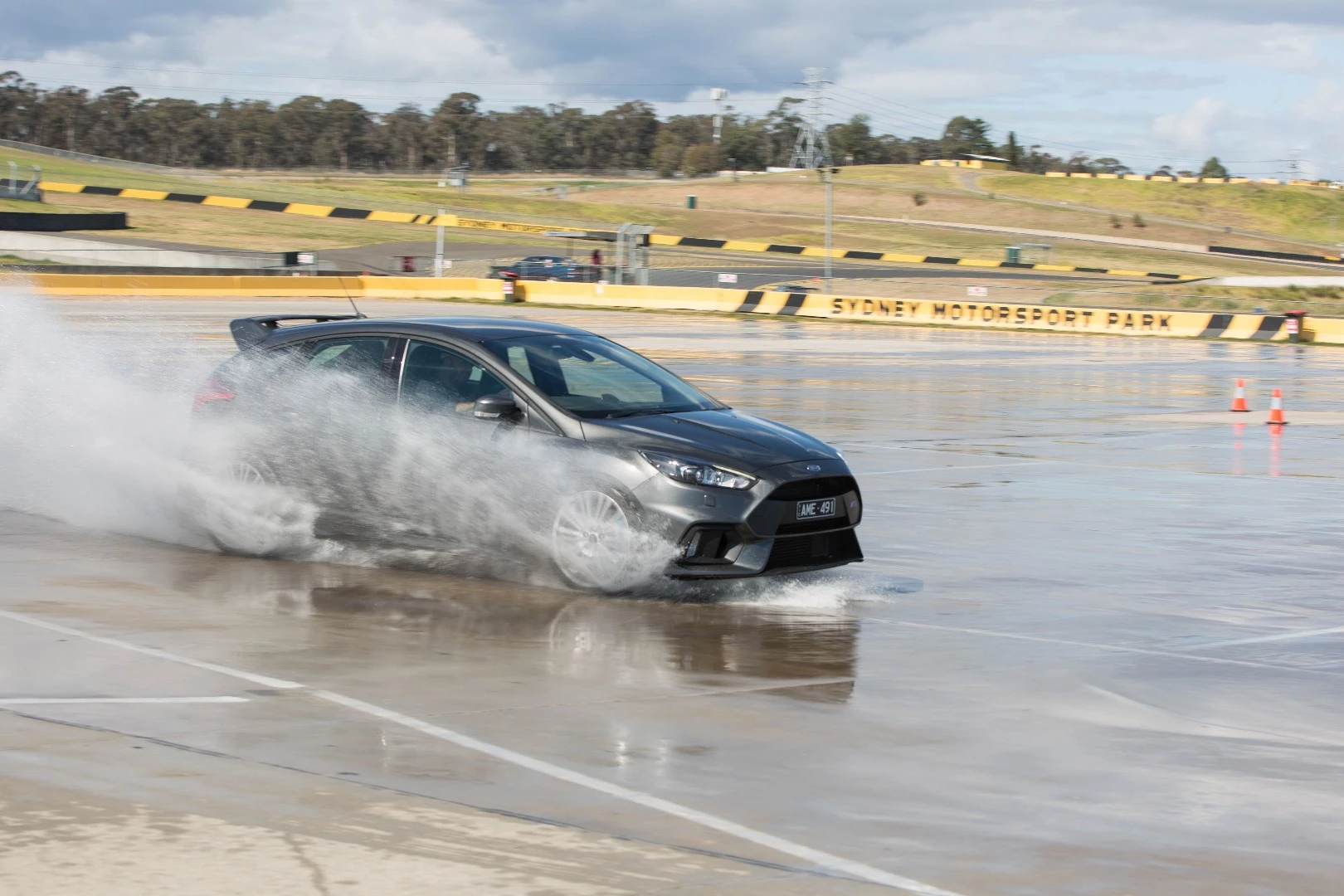 Kicking up a splash in the Ford Focus RS