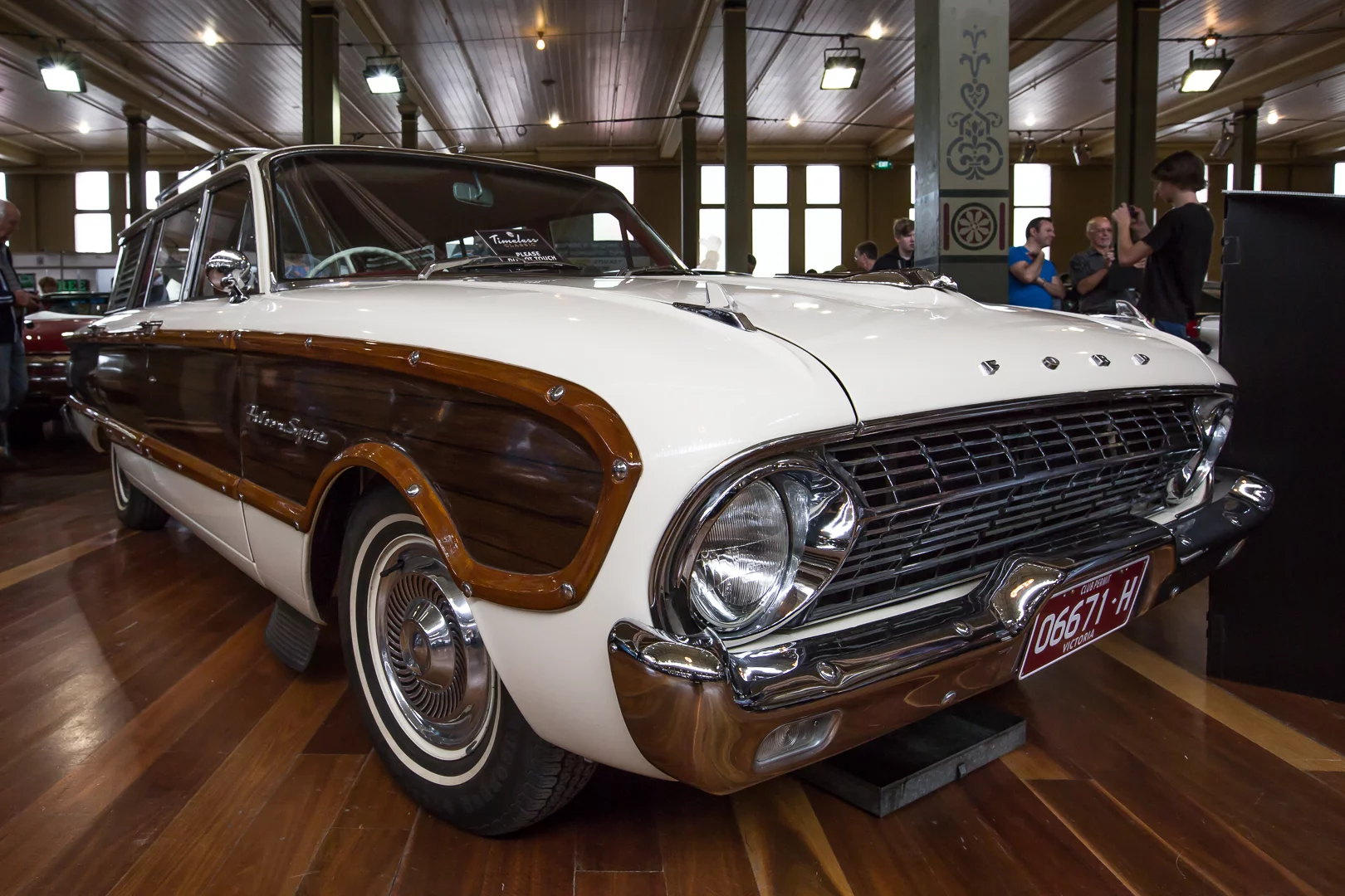 The 1963 Ford Falcon Squire Wagon was Ford's compact version of the popular full-sized Country Squire wagon (Photo: Nick Lavars/Gizmag)