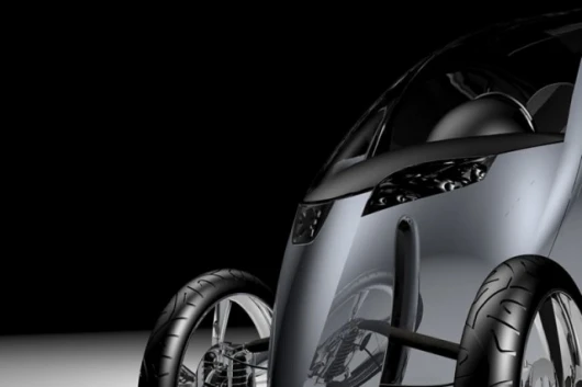The TVA Gazelle tilting 4-wheeler concept