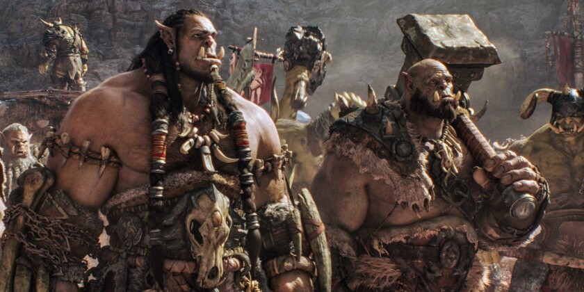 The CG exuberance of Warcraft.