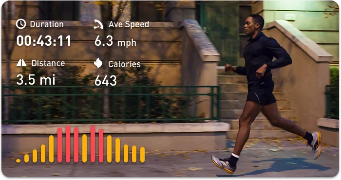 The Flyfit can be used with or without its accompanying smartphone app