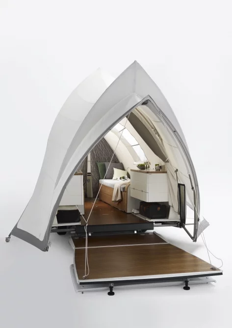 Luxuries also include a wine cabinet, warm-air heating, espresso bar and an enclosed teak veranda yacht