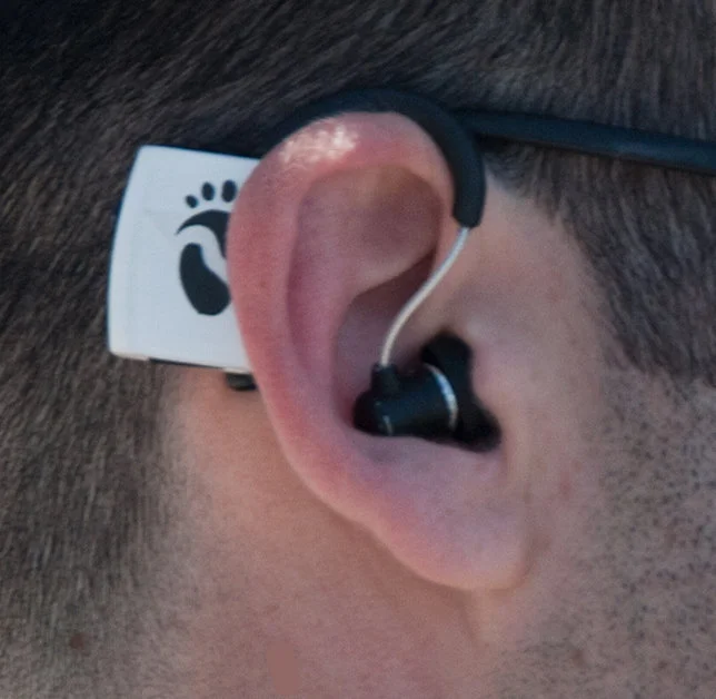 The ITreq delivers dual channel stereo audio into one ear via the 8-mm earbud driver