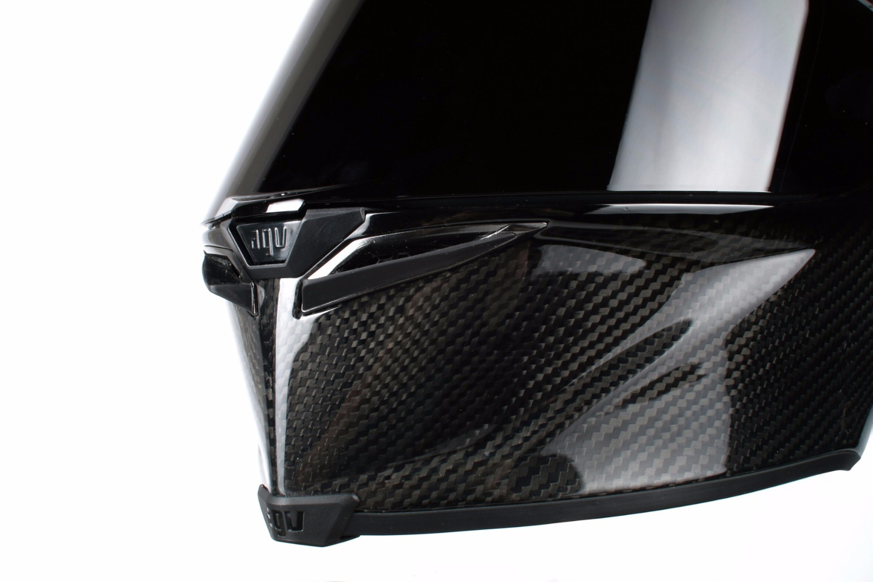 AGV helmet keeps the rider cool with hydration system