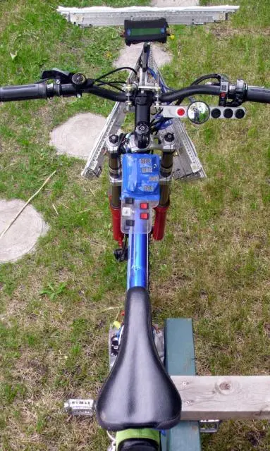 The Solar Cross is a one-off pedal-electric bicycle, that receives its power from onboard solar panels (Photo: Terry Hope)