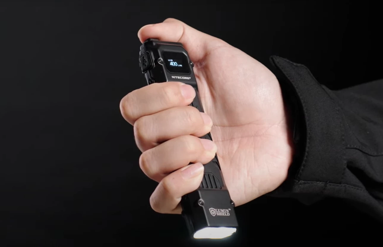 The Nitecore EDC29 features a dual-button activation system