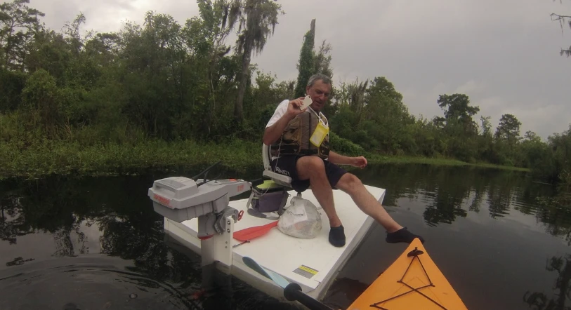 The SolarSkiff relies on a Torqeedo Travel 1003 electric motor