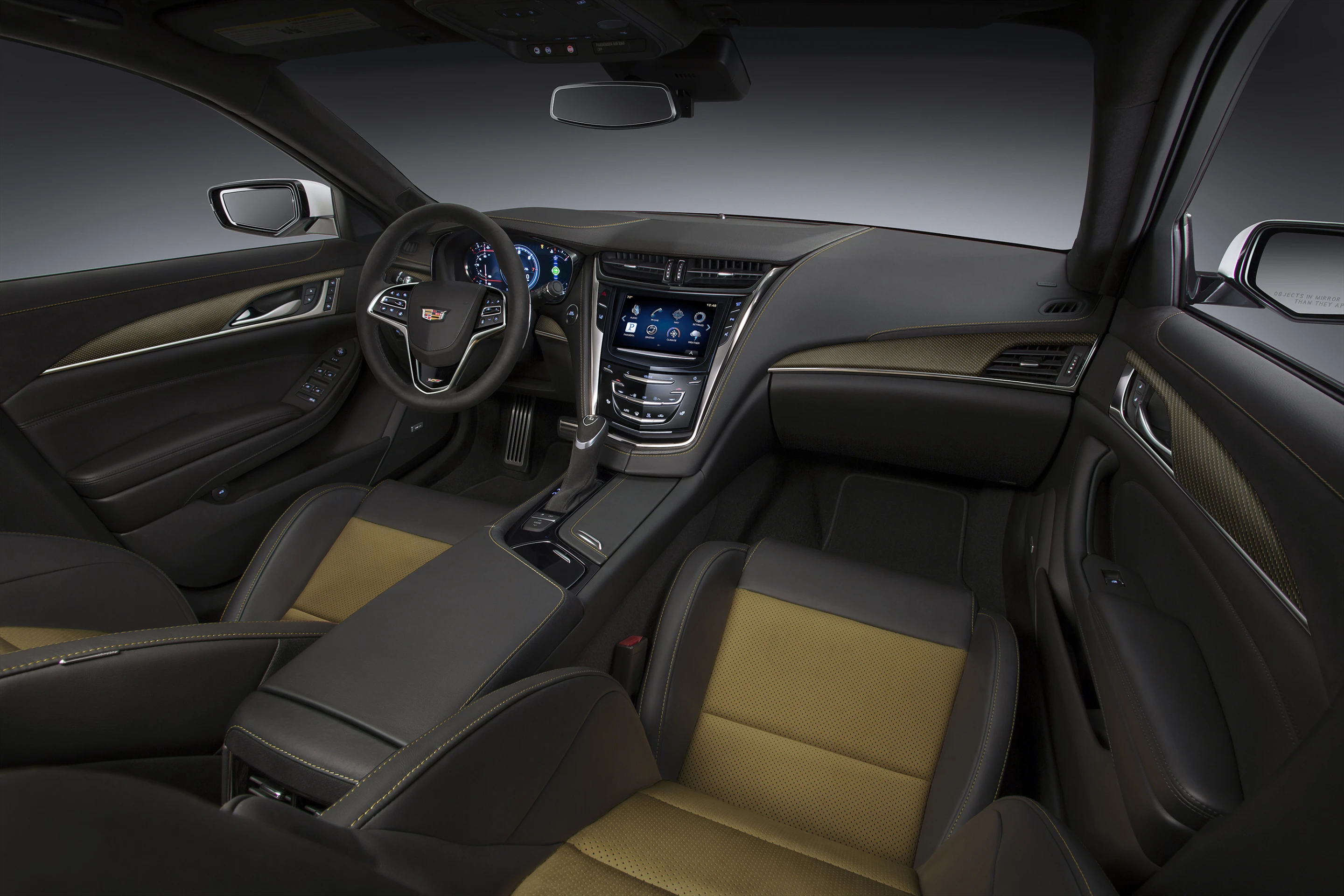 Inside, suede has been used for the car's touchpoints