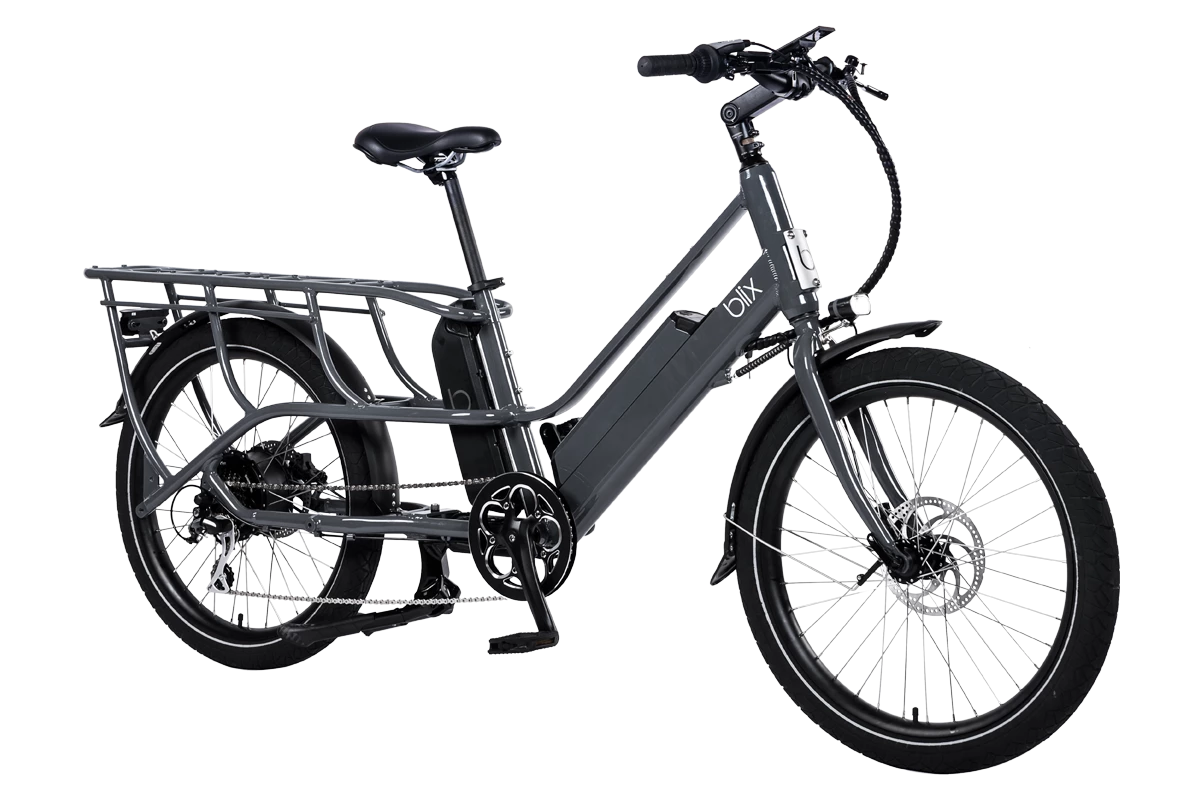 The Bix Packa Genie ebike in teal