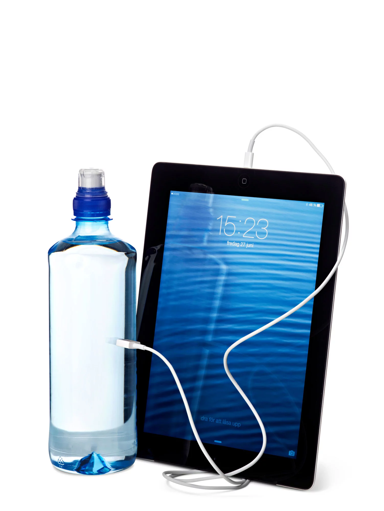 All it takes is a myFC puck and a little water to create usable electricity