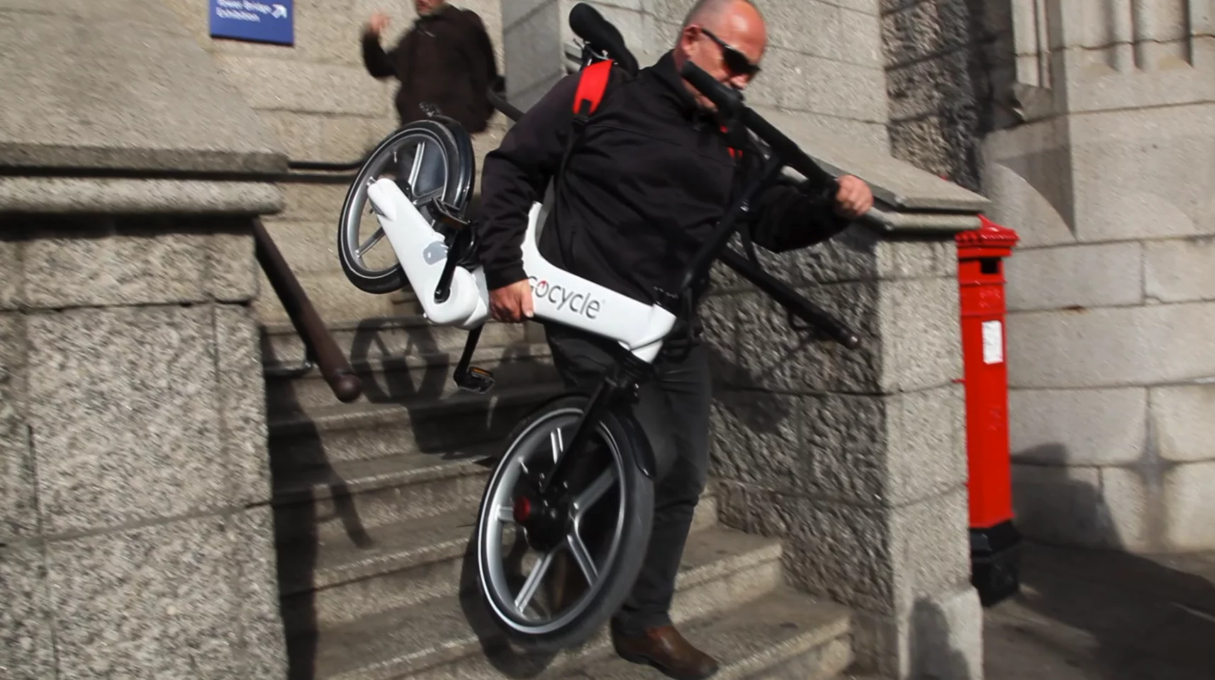 The GoCycle on the streets of London