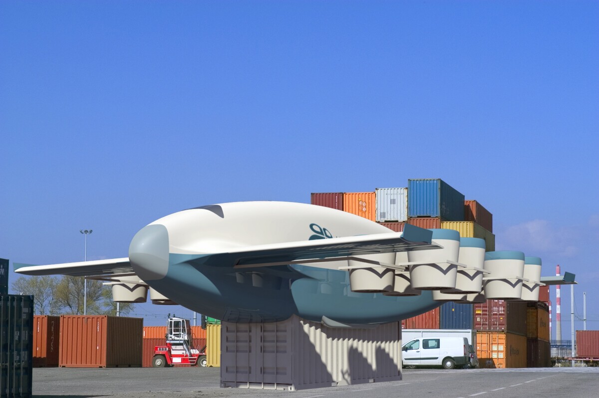The VV-Plane proposes to compete with road based cargo transport
