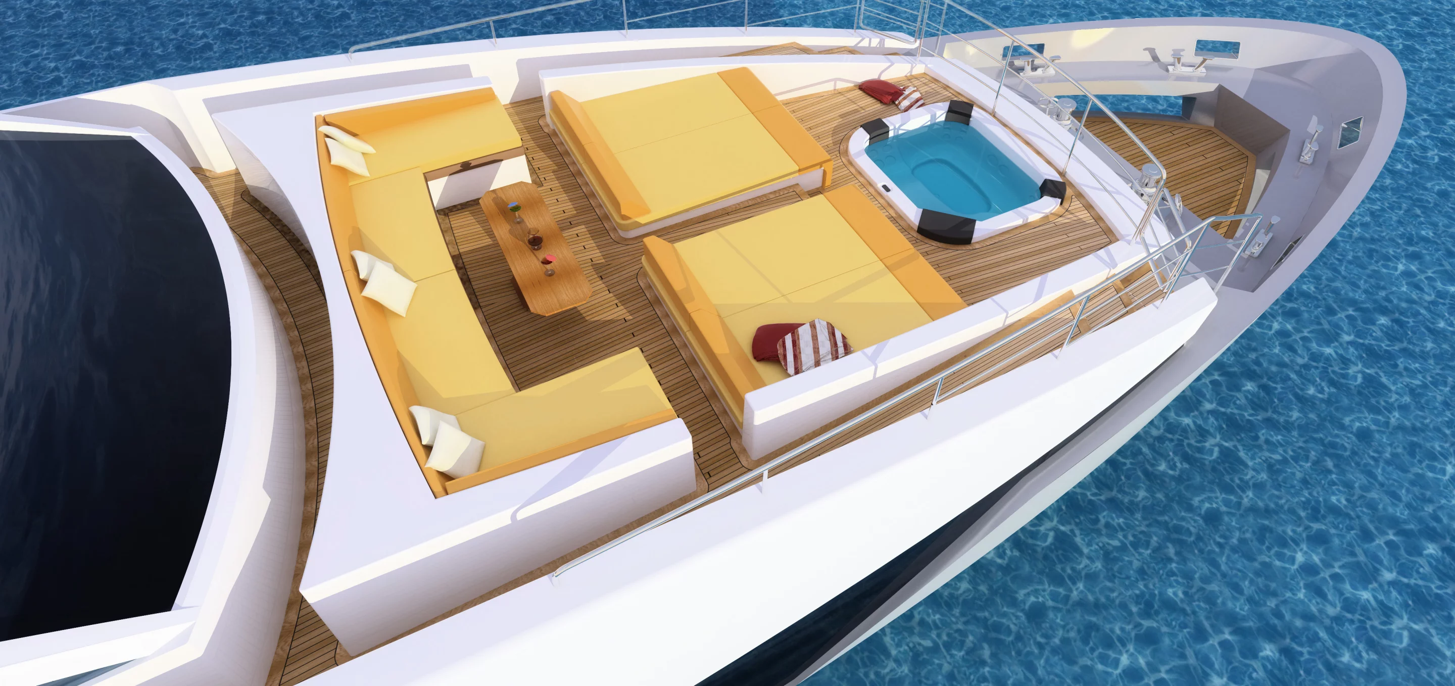 The Azimut Grande 140 Trideck