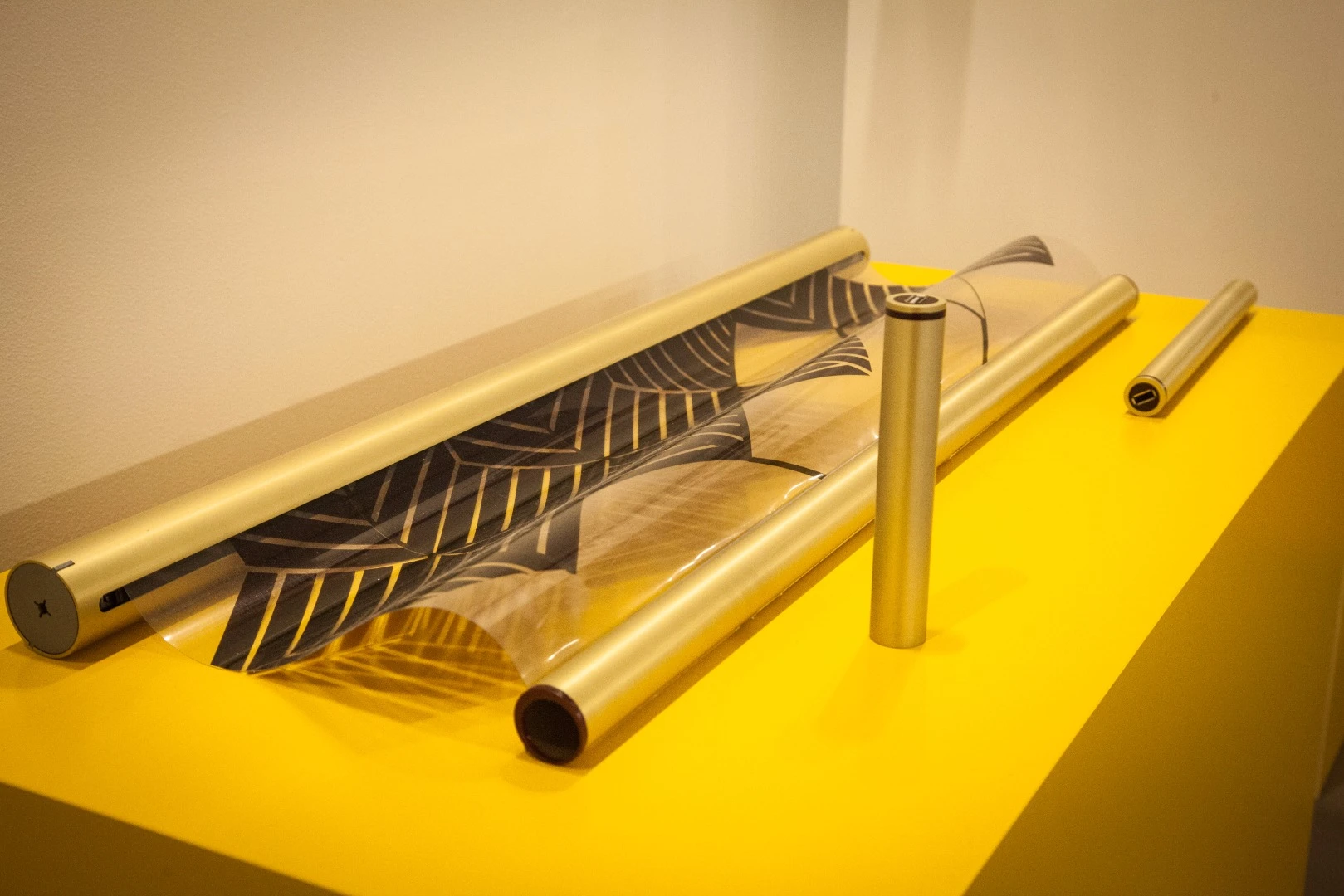 Global Grad Show: Rolar is a collection of blinds that are able to capture and store solar energy. By Nathan Webb from the Royal College of Art, London