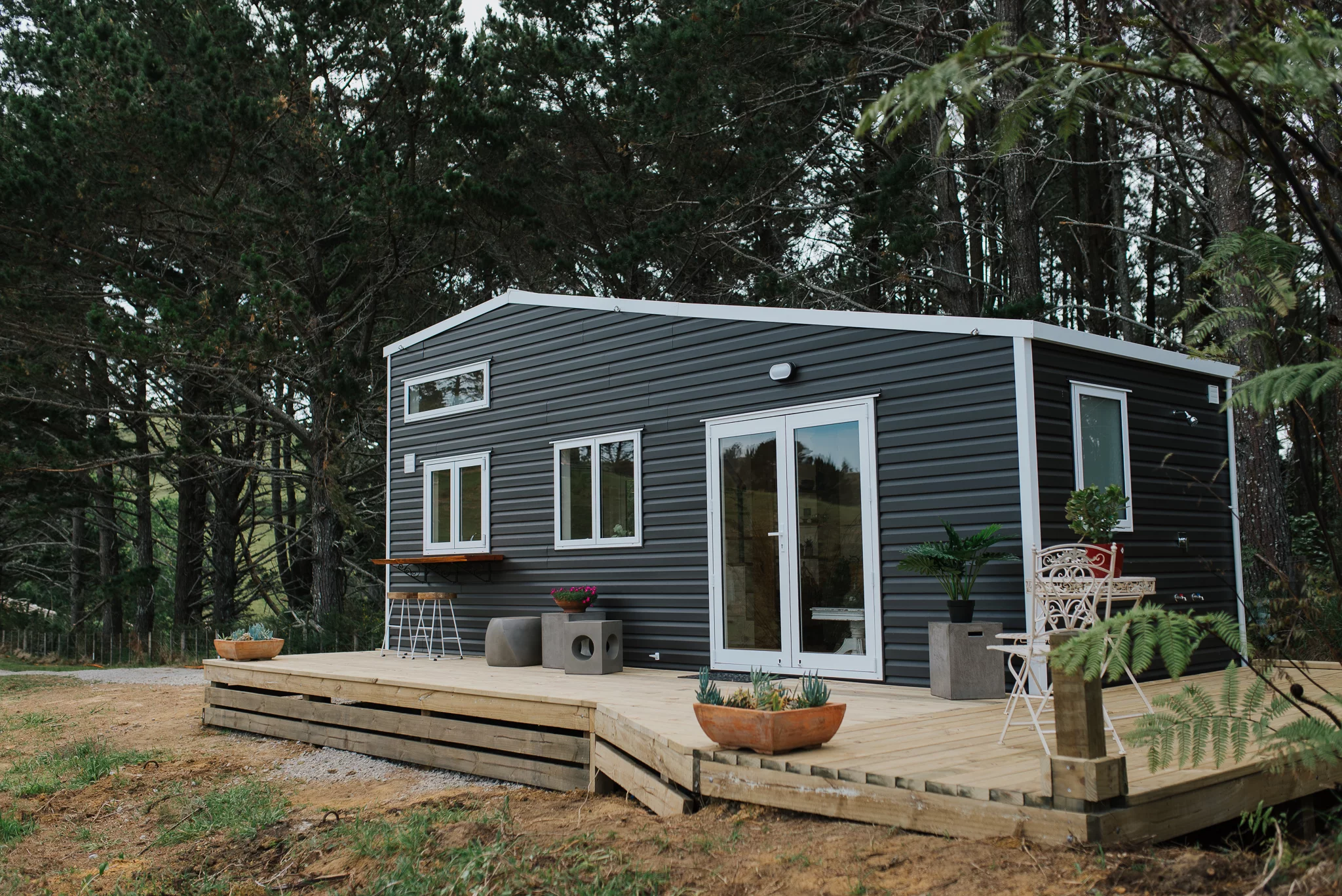 The Cherry Picker Tiny House's glazing was carefully positioned to frame the view