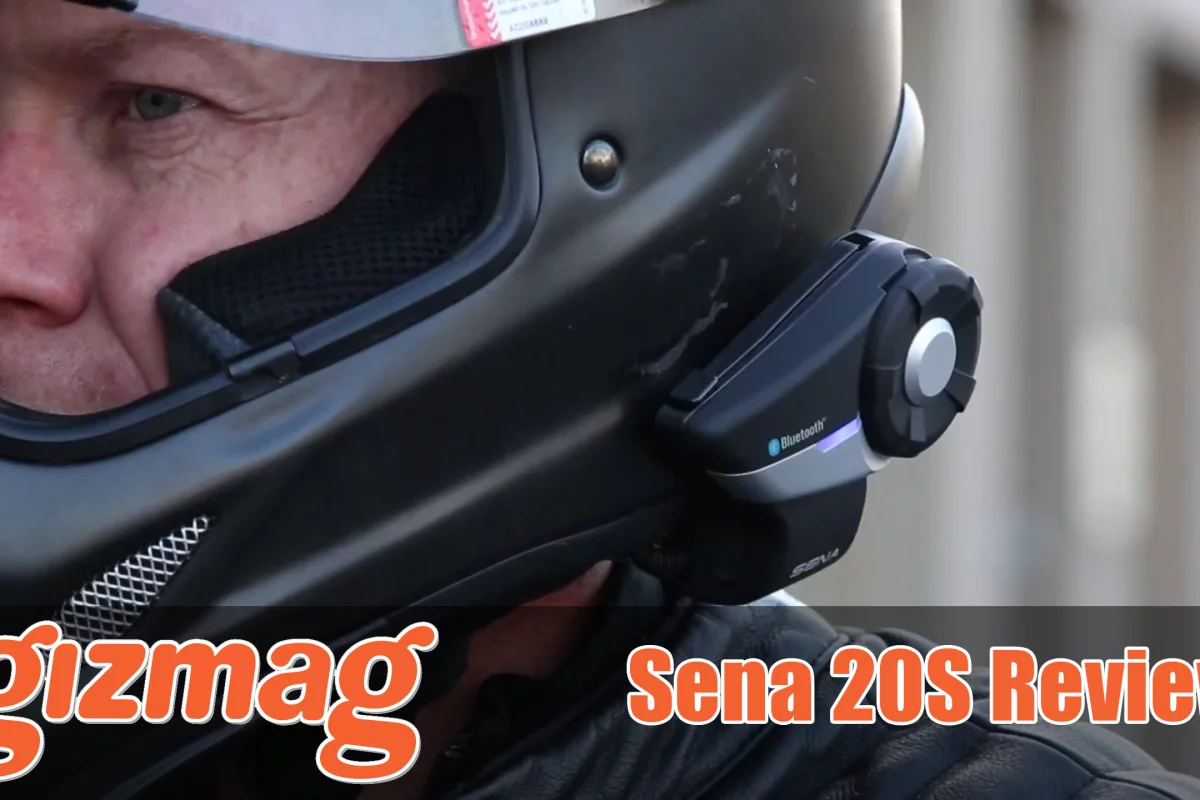 Sena's 20S - with dual Bluetooth chips, audio multitasking is now on the menu.