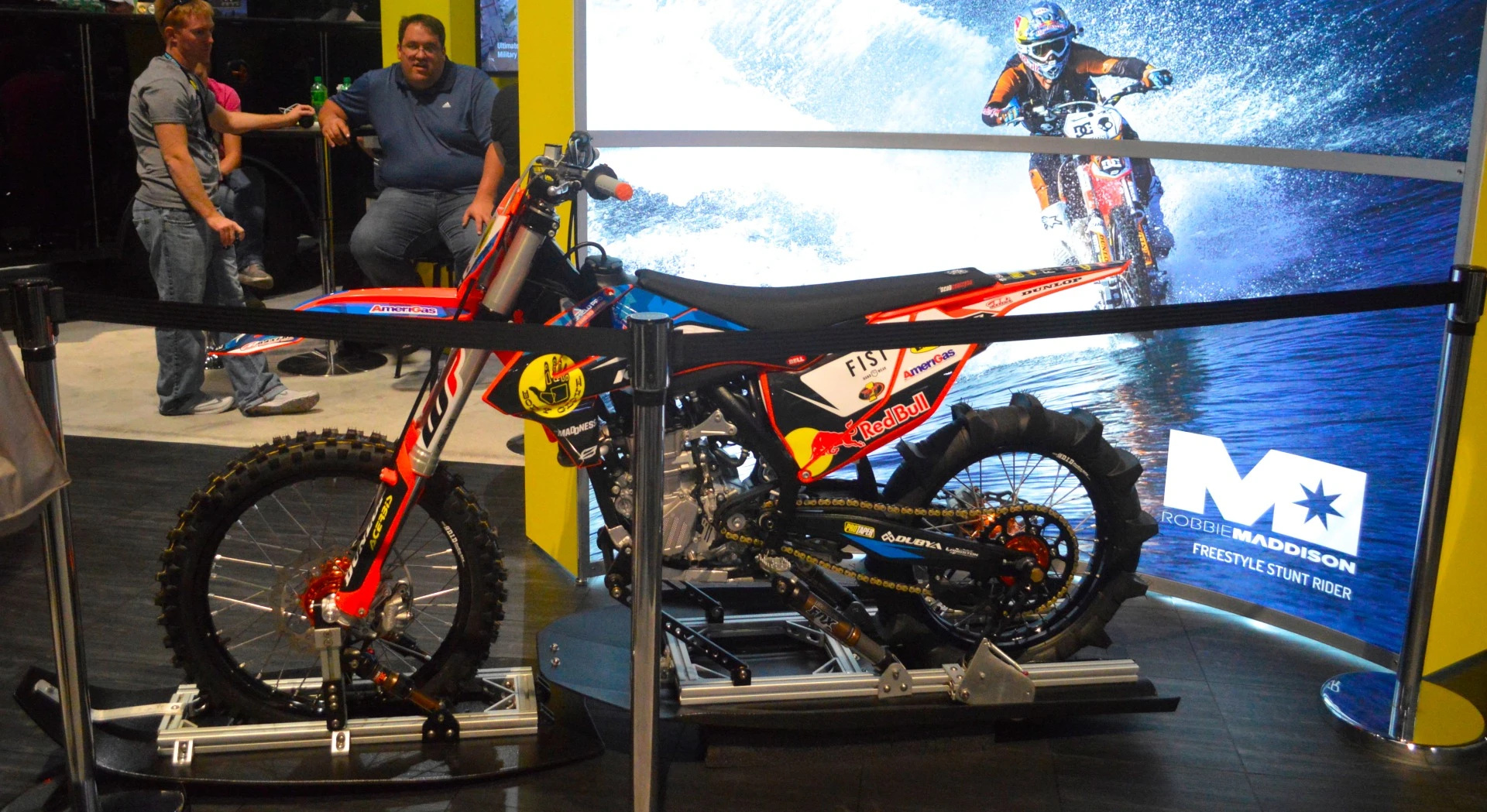 Is dirt bike surfing the new extreme sport?