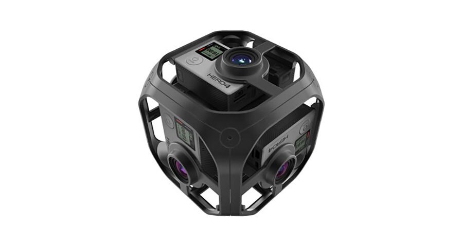 Gopro S Six Camera 360 Degree Vr Rig Up For Preorder