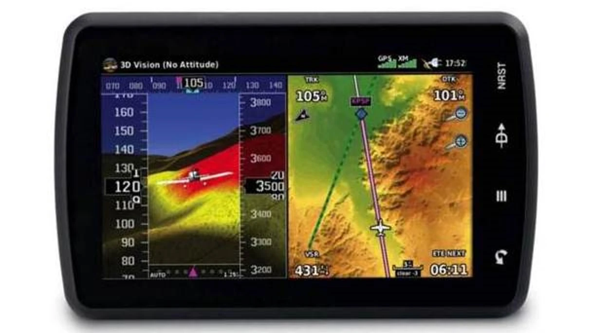 The ICON A5 navigation display