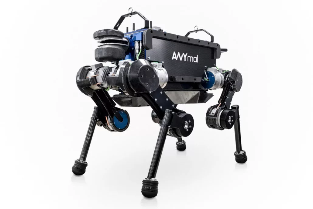 Anymal could be used to monitor for gas leaks on mining sites