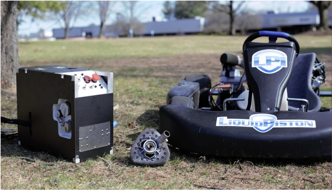 The X-Mini engine in a generator and a go-kart