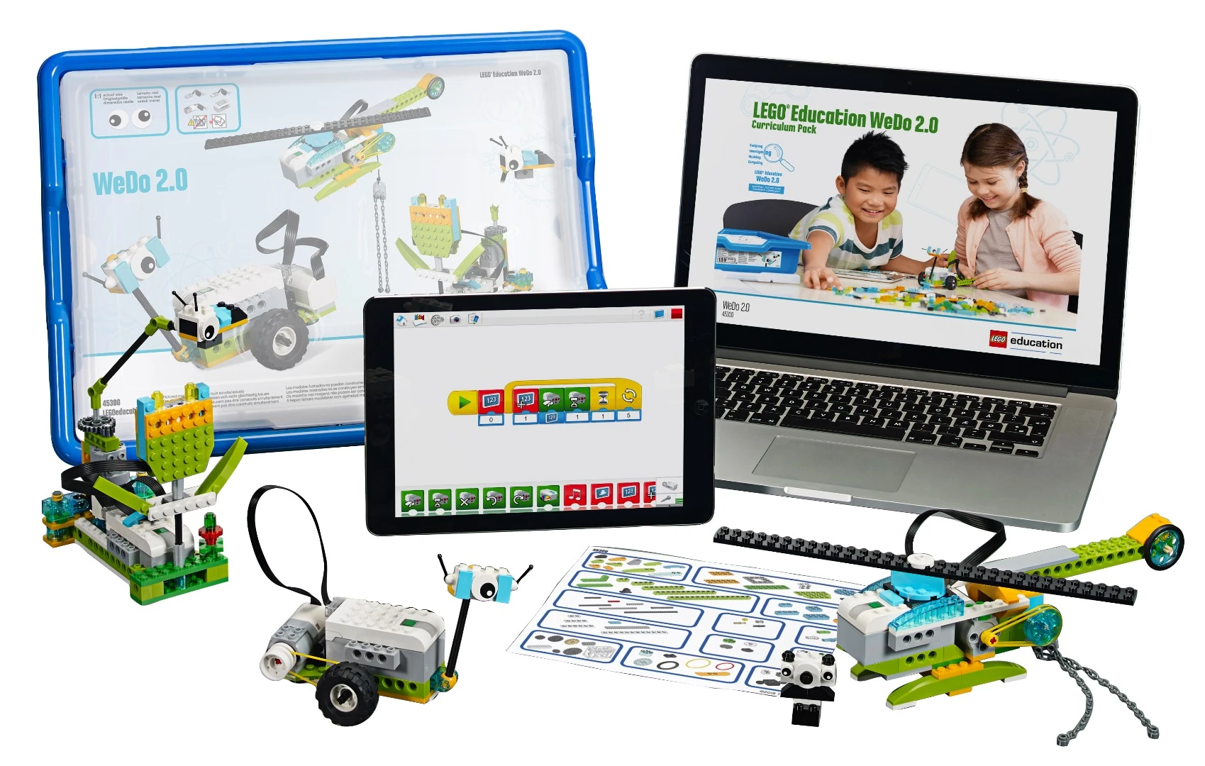 Lego Education has updated its aging WeDo robotic learning system with WeDo 2.0
