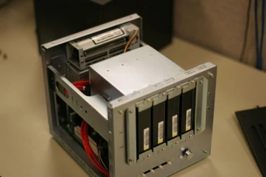 standard SATA drives are used.