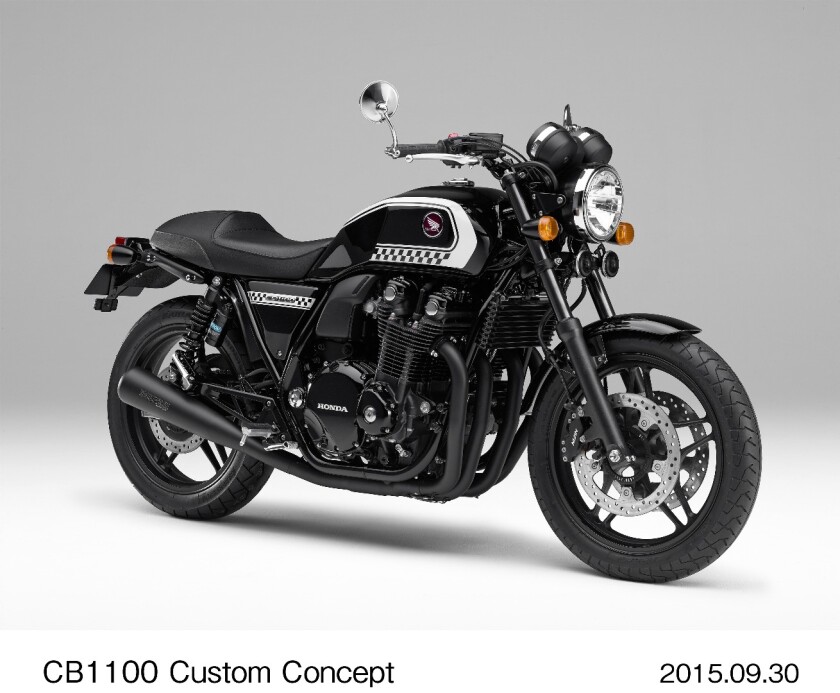 The Honda CB1100 Custom Concept is probably a display case for special accessories