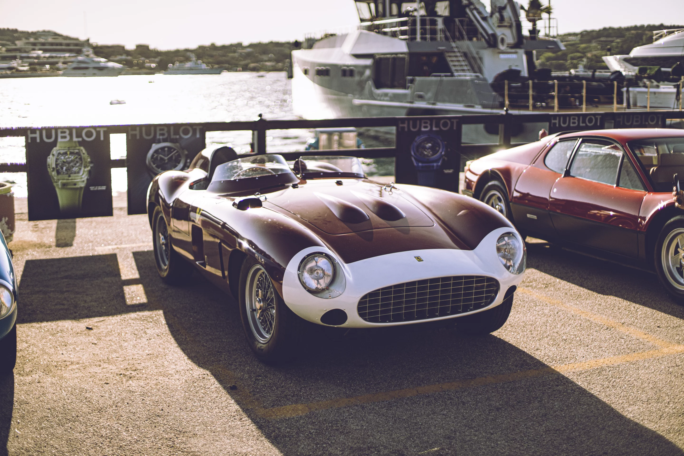 A close second in the “best in show” award at the 2020 Poltu Quatu Classic Concours was this one-of-four Ferrari 857S produced by Ferrari to take on the all-conquering 1955 Mercedes-Benz 300 SLR sports racing cars of Fangio and Moss. The car is considered one of Sergio Scaglietti’s greatest triumphs.