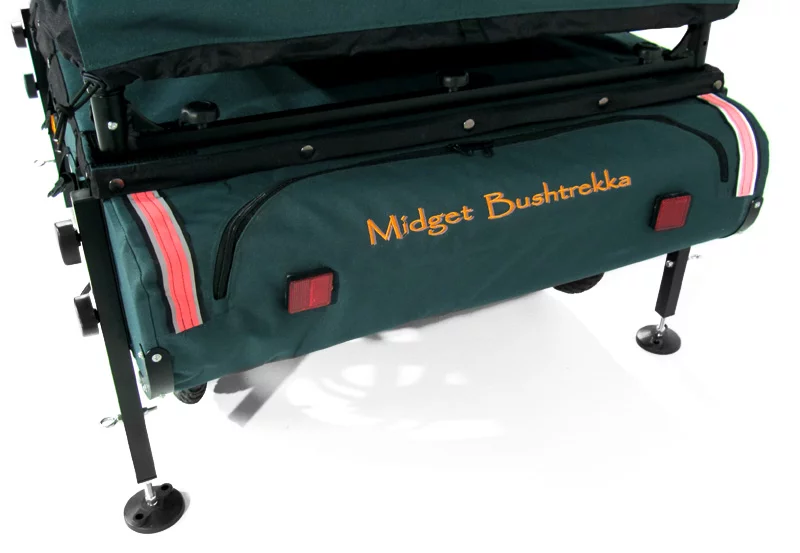 The trailer also includes leveling jacks so that, when the tent is set up, you don't roll out in the middle of the night due to being parked up on a gradient