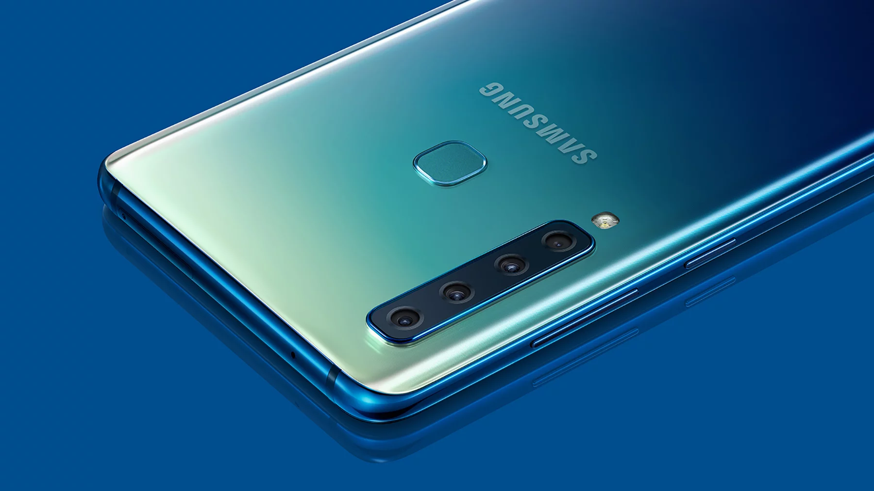 The Samsung Galaxy A9 is the first to emerge with a quad-camera setup