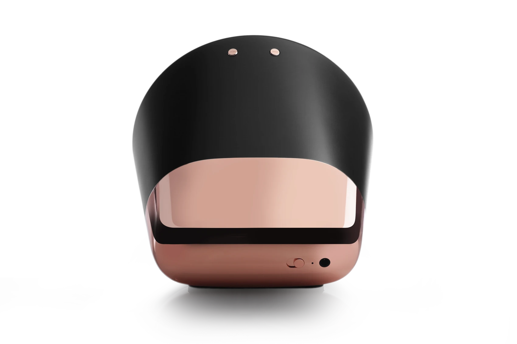 The Cone measures 6.3 x 6.3 x 6 in (16 x 16 x 15.2 cm) and weighs 2.9 lb (1.3 kg)