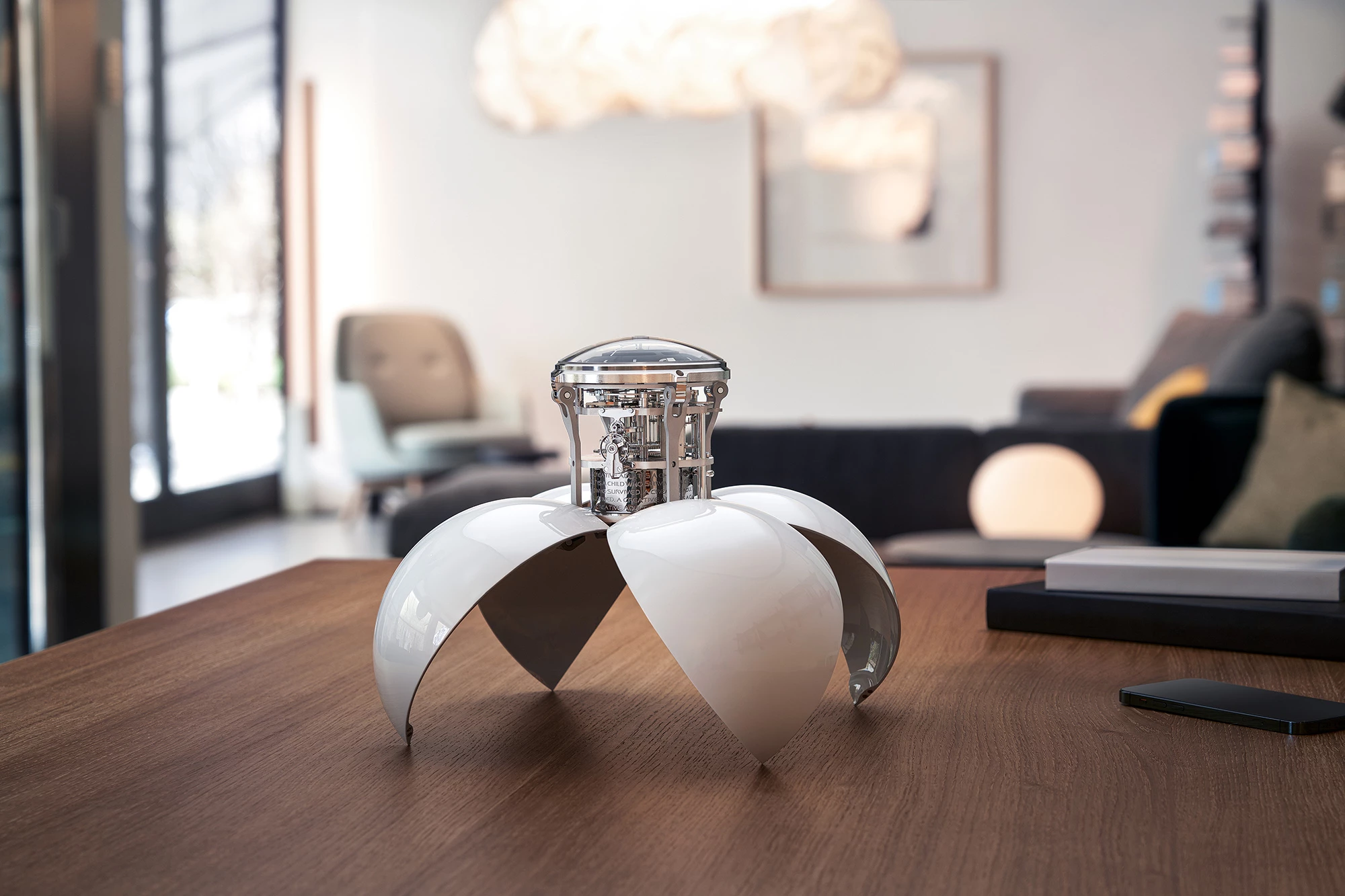 The Orb panels are made of aluminum