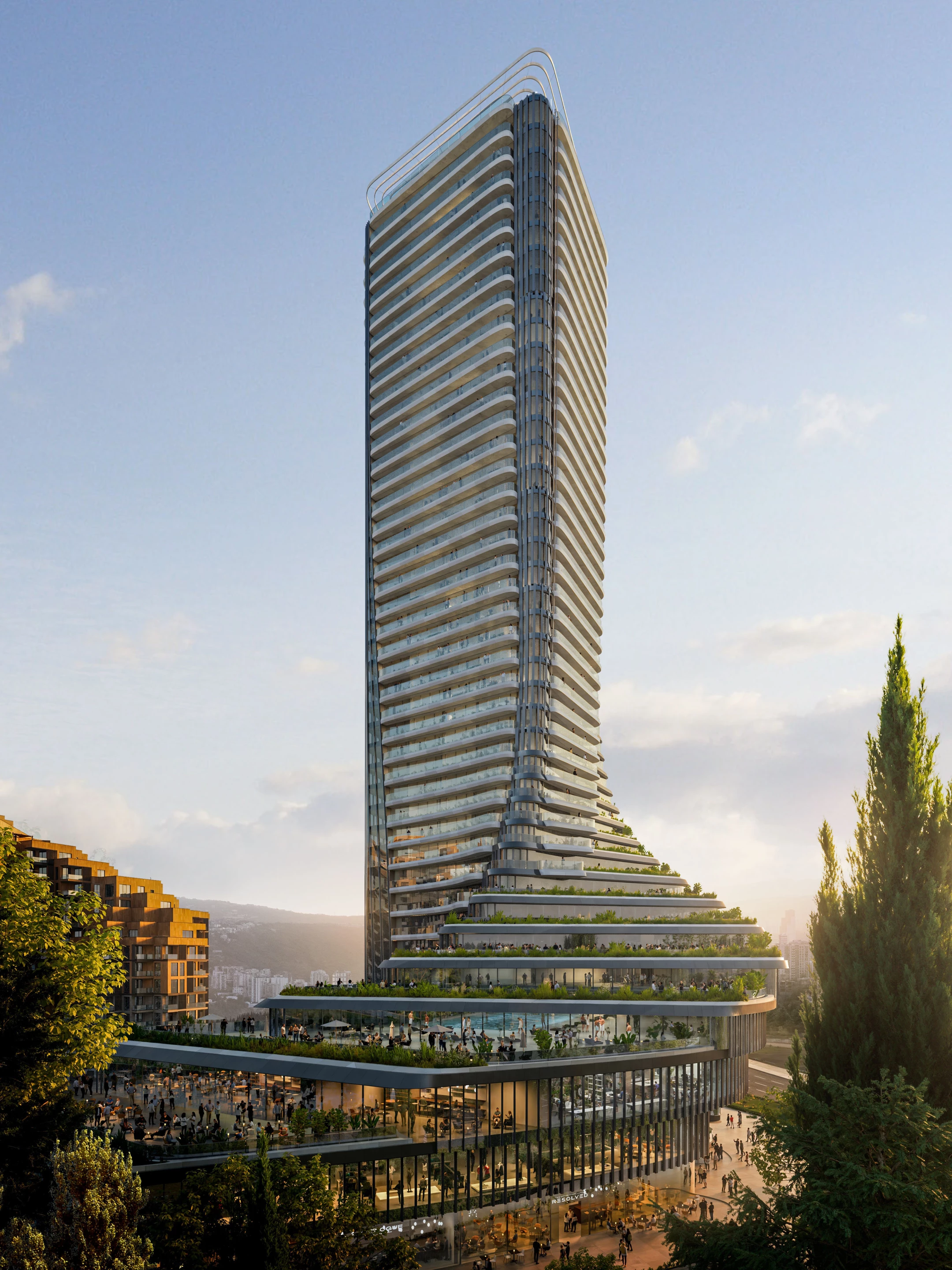 The Cityzen Tower will consist of 42 floors and will measure 57,000 sq m (roughly 613,000 sq ft)