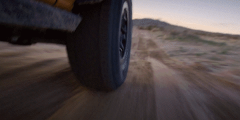 The Bronco two-door gets to work